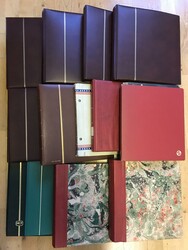 U.S.A., **/*/used. Accumulation in 13 albums/binders incl. e.g. ...