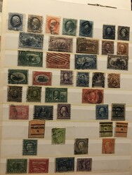 U.S.A., Mostly used. Accumulation classic–1970 in binder + ...