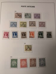Vatican, **/*/used collection 1852–1974 in DAVO album. Pontificial ...
