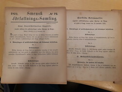 Sweden, Announcement regarding postal exchange Sweden–Norway with ...