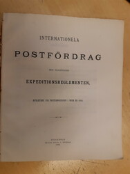 Sweden, International Postal Treaty with associated expedition ...
