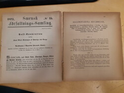 Sweden, Postal Convention Sweden and Norway–USA with associated ...