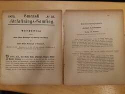 Sweden, Postal Treaty Sweden and Norway–Denmark with associated ...