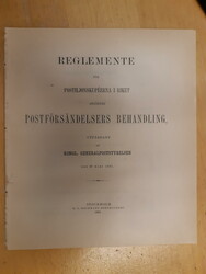 Sweden, 'Reglemente för postiljonskupéerna i riket angående ...