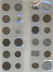 ALL WORLD, 24 coins in silver and bronze, Ancient–1989, mixed but ...