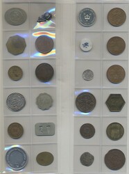 ALL WORLD, 24 coins in silver and bronze, Ancient–1989, mixed but ...