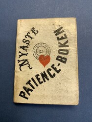 Sweden, 'NYASTE PATIENCE-BOKEN', Örebro 1864, with luxury tax stamp ...