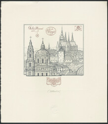 Czechoslovakia, Print in copper by the famous Czech engraver Jozef ...