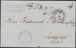 Sweden, Postage due mail Postage due mark 25 öre on cover sent ...