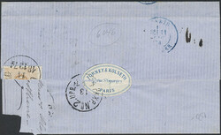 Sweden, Postage due mail Postage due mark 56 in blue colour (not ...