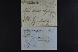 Sweden, Foreign-related covers Denmark. One cover and one letter sent ...