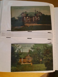 Sweden, Postcards collection SKÅNE in two albums. Billesholm, Bjuv, ...