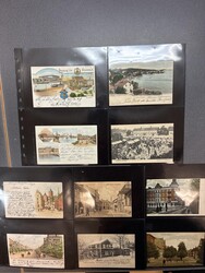 Sweden, Postcards accumulation 1897–. 40 postcards, several better ...