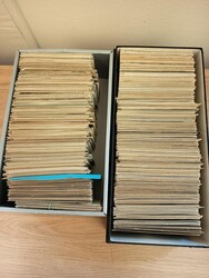 Sweden, Postcards. STOCKHOLM mixed 1900-50, incl 120 with trams in 2 ...