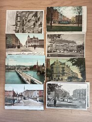 Sweden, Postcards. STOCKHOLM mixed 1900-50, incl 120 with trams in 2 ...