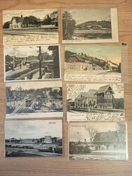 Sweden, Postcards. RAILWAY STATIONS mainly 1900-20. Good quality (46)