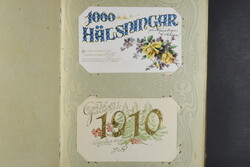 Sweden, Postcards accumulation 1900–1915 in album. 96 coloured ...