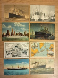 Sweden, Postcards. Svenska Amerika Linjen 28 postcards + 7 other ...
