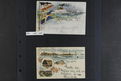 Sweden, Postcards collection TRELLEBORG–SASSNITZ ships 1900s on ...