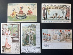 Sweden, Postcards lot in album. 58 greeting card from the beginning ...