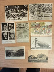 Sweden, Postcards. Sweden topo and some foreign, e.g. Olympic Games ...