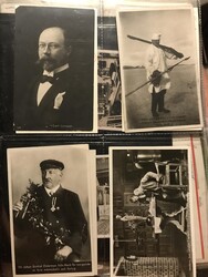 Sweden, Postcards. Collection with about 125 Actors and Actresses old ...