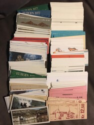 Norway, Booklets. About 195 booklets 1975–1992 + 14 used incl. many ...