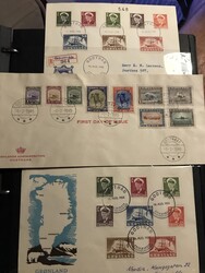 Denmark, Grönland, FDC. Collection 1938–82 incl. dupl. E.g. 1.12 ...