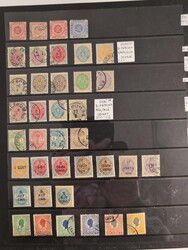 Denmark, Danish West Indies, **/*/used collection 1866–1915 on two ...