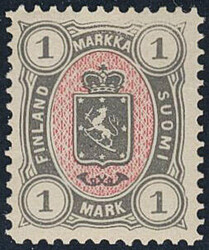 Finland, Facit 19L or Scott 30 *, 1882 Coat of Arms m/75, Stamp ...