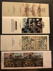 Finland, Åland, Used. Selection 2003-2021 incl. 25 booklets and 25 ...