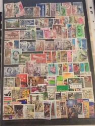 ALL WORLD, **/*/used collection/accumulation 1890s–1970s on stock ...