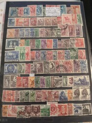 ALL WORLD, **/*/used collection/accumulation 1890s–1970s on stock ...