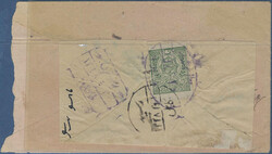 Afghanistan, Michel 181–82 cover, franked on reverse with1909 1a ...