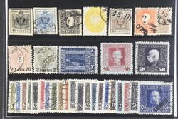 Austria, Used 1850–1916. Post abroad. Lombardei. All different, e.g ...