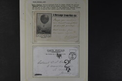 Britain, , Rare 1907 daily graphic expedition, balloon flight to ...