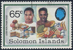 British Solomon Islands, Sc 693 note used, Unissued 65c ...