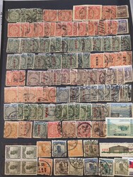 China, Mixed, **/*/used accumulation ca. 1900–1990s in stockbook. ...