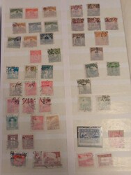 China, Mixed, **/*/used accumulation 1900–1970s in two stockbooks. ...