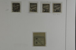 Gabon, **/*/used collection 1886–1932 on leaves. Well filled incl. ...