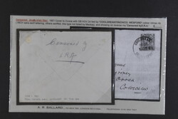 Ireland, , an extraordinary IRA censorship cover, 1921 tied by county ...