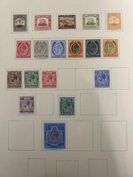 Malta, * collection 1863–1914 on leaves. Mi 2, 3, 4–9, 10, ...