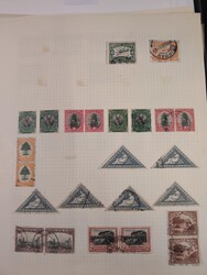 South Africa, */used collection 1910–1954 in old album. Incl. many ...
