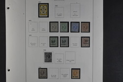 Suriname, **/* collection 1873–1975 on leaves. Several better ...