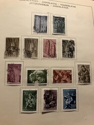 Yugoslavia, */used. Collection 1918–1979 in Schaubek album incl. ...