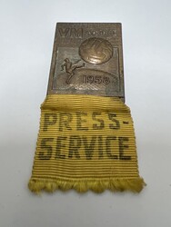 World Cup Football 1958 Sweden, VM i Fotboll 1958 Sverige, Medalj ...