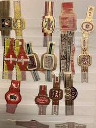 ALL WORLD, 195 cigar bands, including duplicates