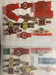 ALL WORLD, 195 cigar bands, including duplicates