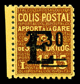 N°186A, Non émis: E sur 2f30 sur 1f45 bdf. SUP. R.R. (certificat) ...