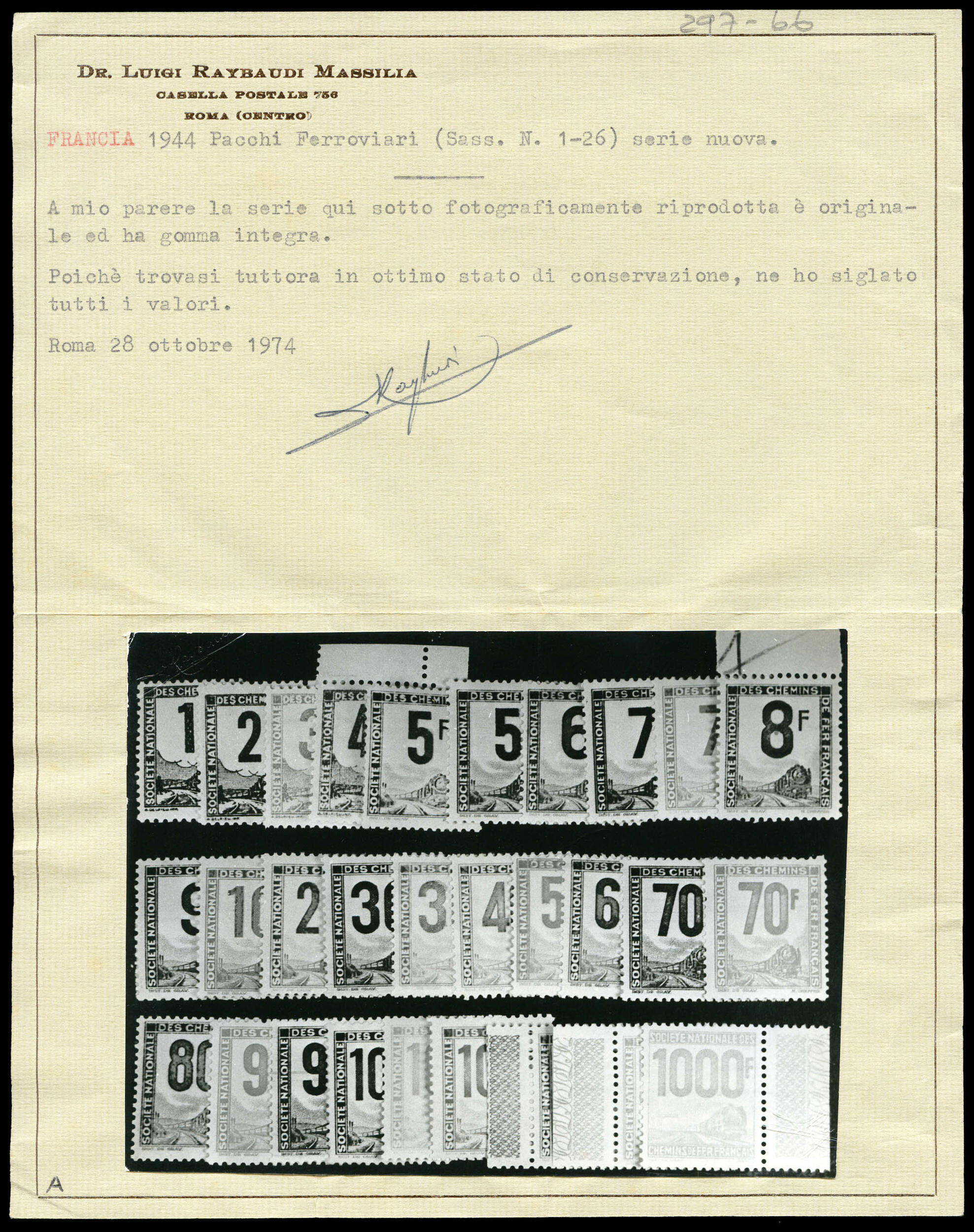 Image 1 for lot number 1738 for La Postale Philatélie 51st Auction